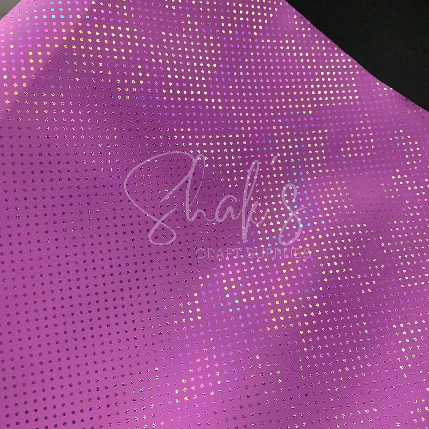 Laser Dots .8mm Smooth Faux Leather