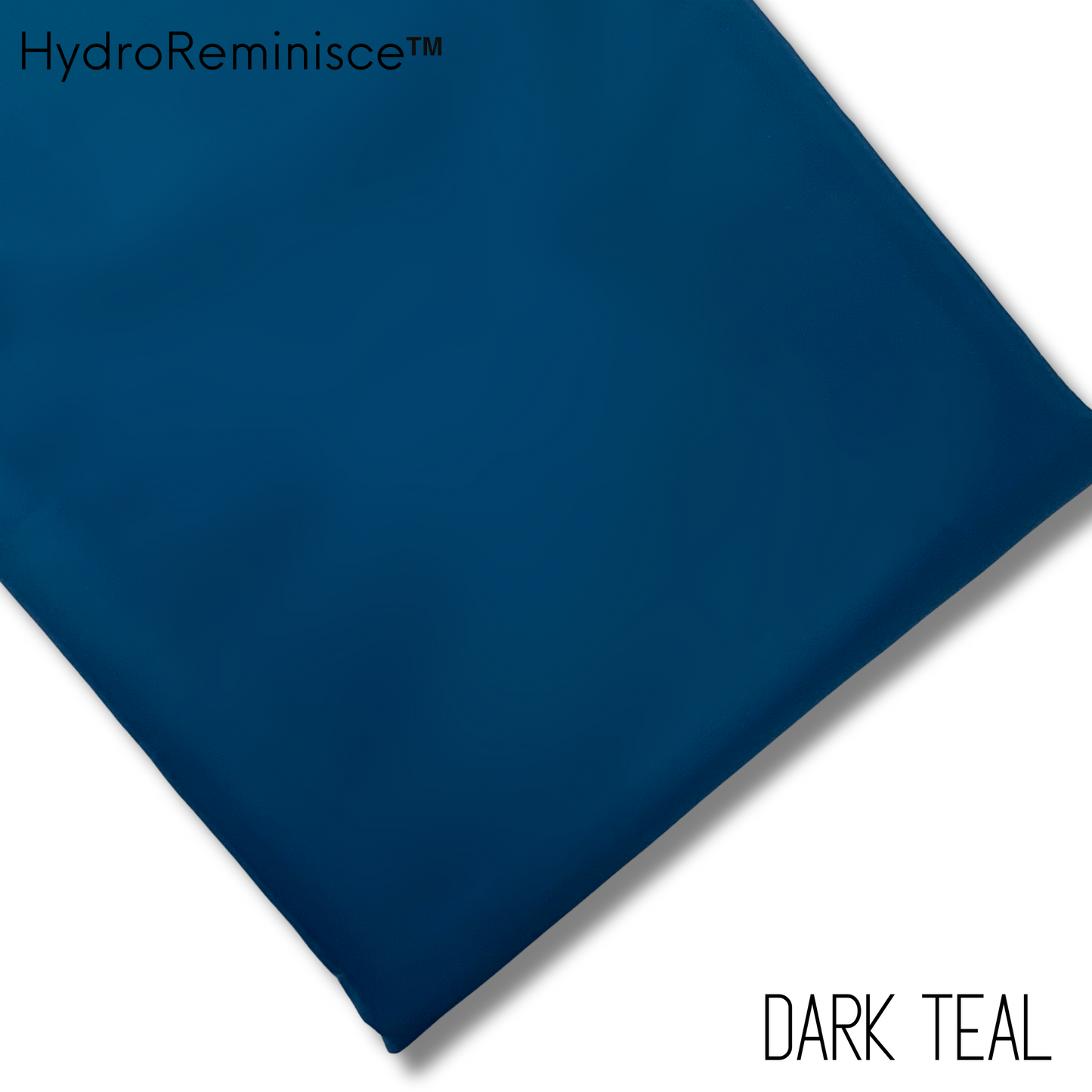 DARK TEAL Solid Color HydroReminisce™ Luxury Fabric