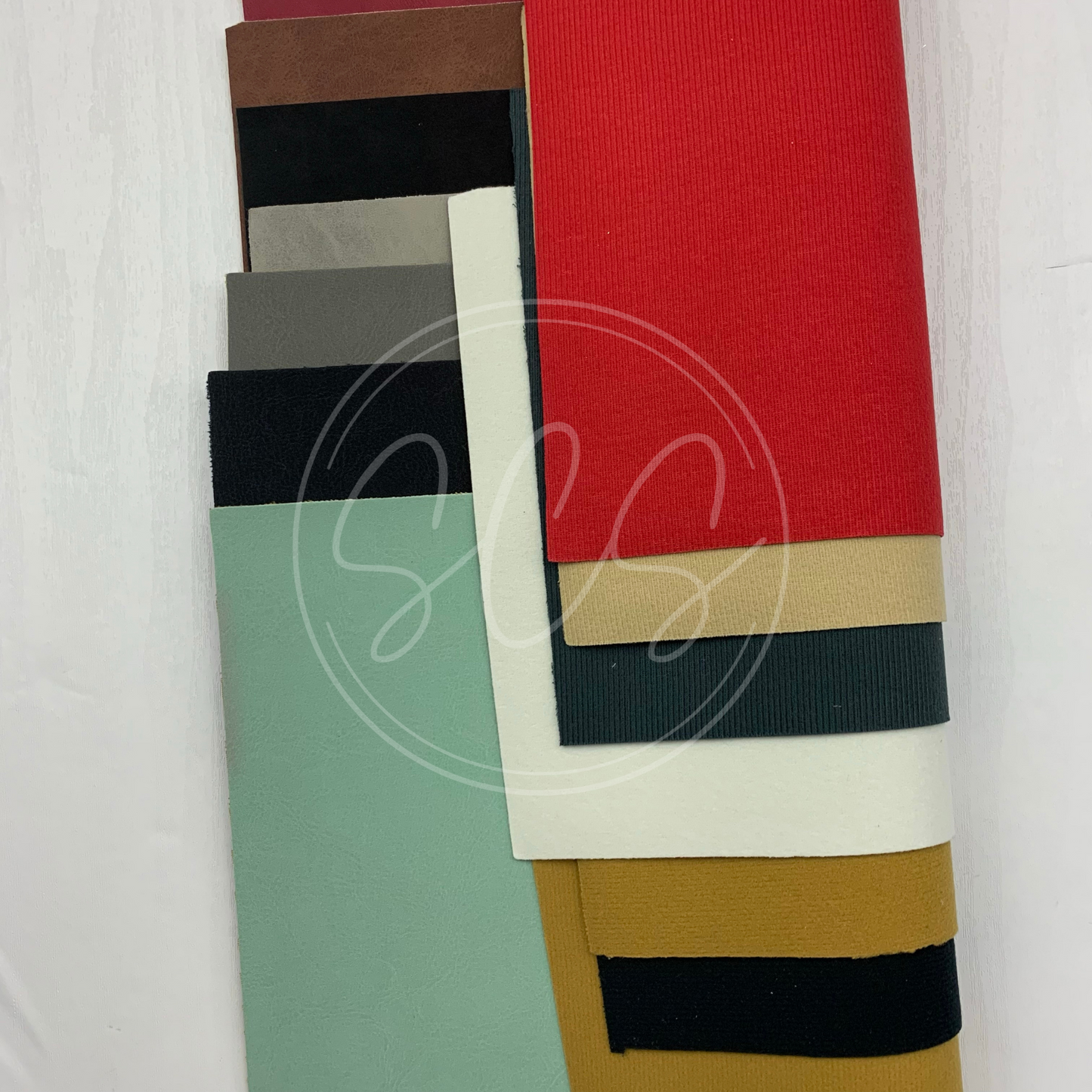 Suede Faux Leather Fabric Sheets with Premium Felt Backing