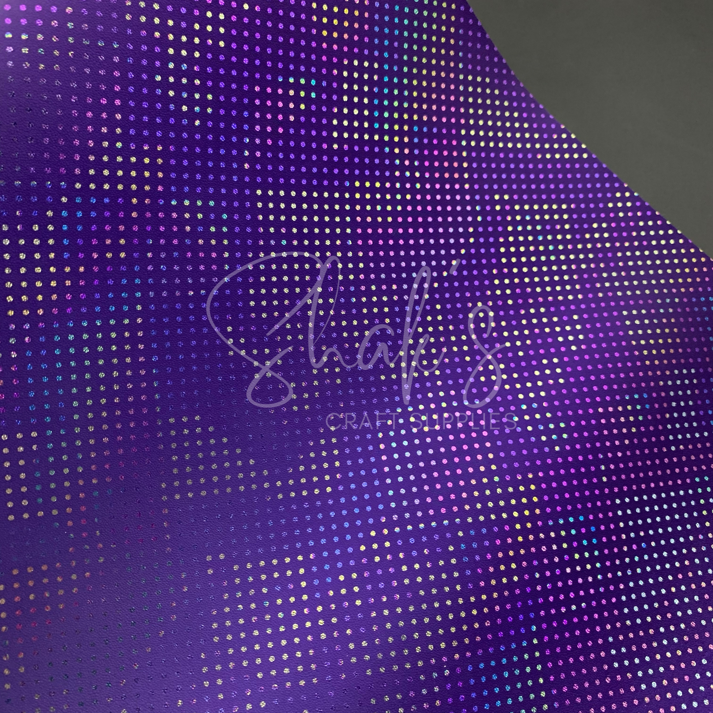 Laser Dots .8mm Smooth Faux Leather