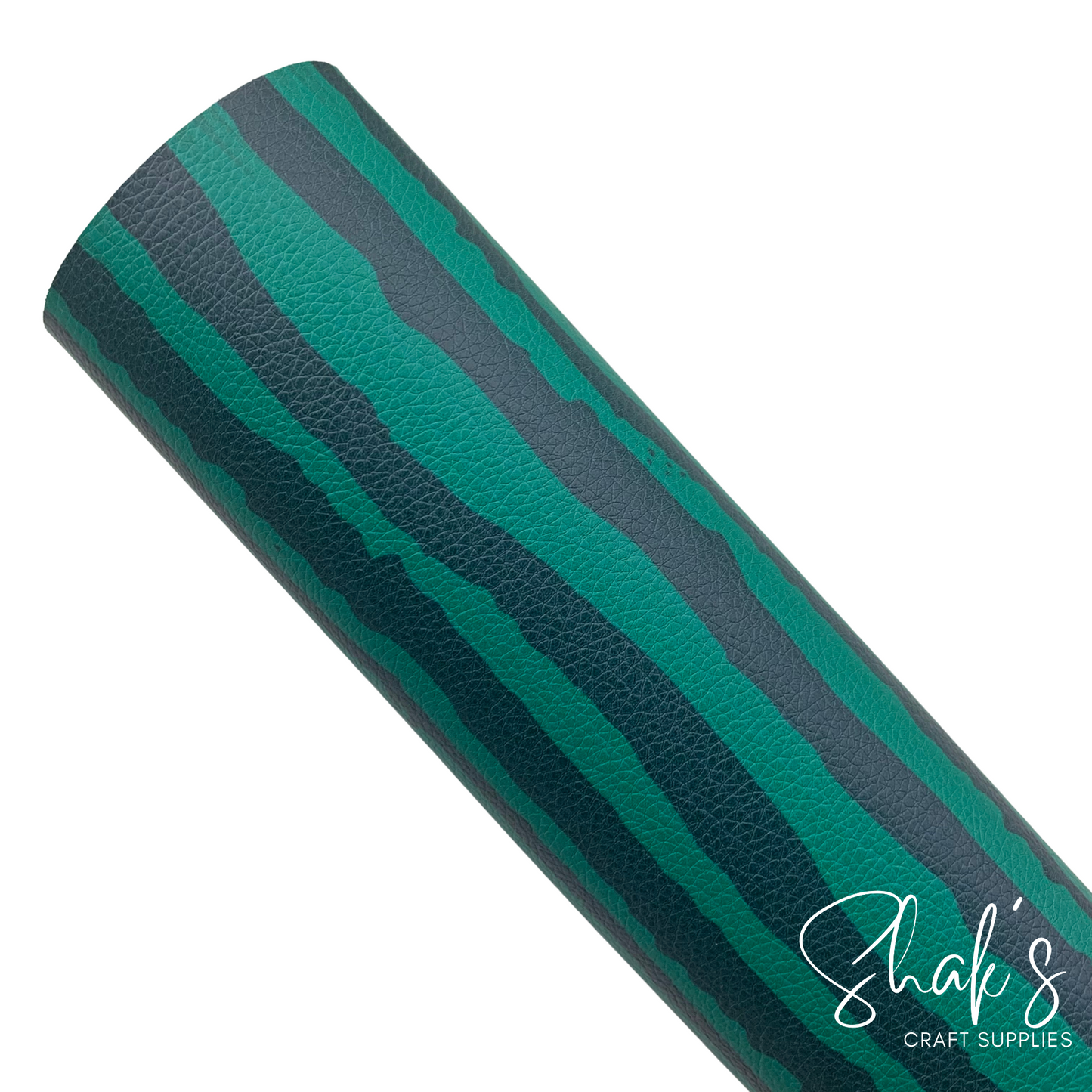 Watermelon Summer Pebble Vegan Leather Sheet