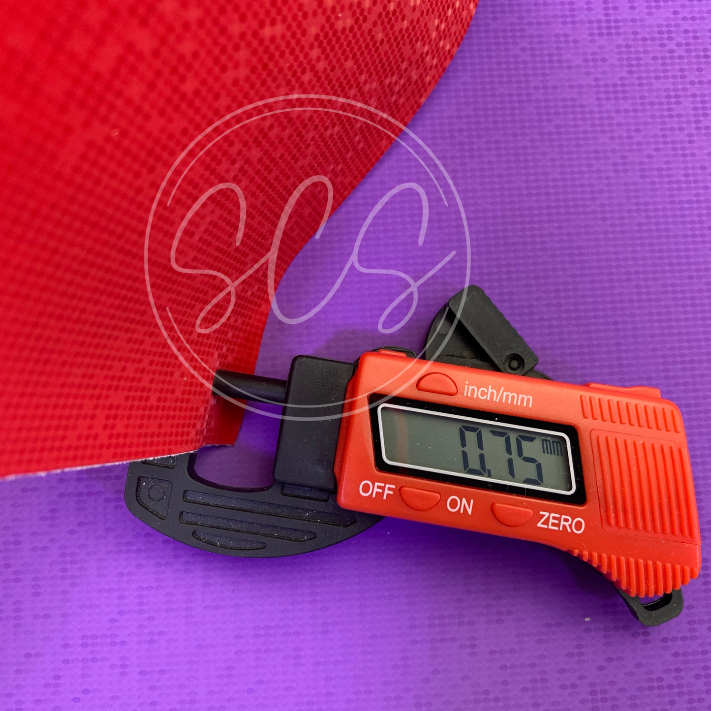 Pixels Smooth Faux Leather Fabric Sheets with Premium Backing