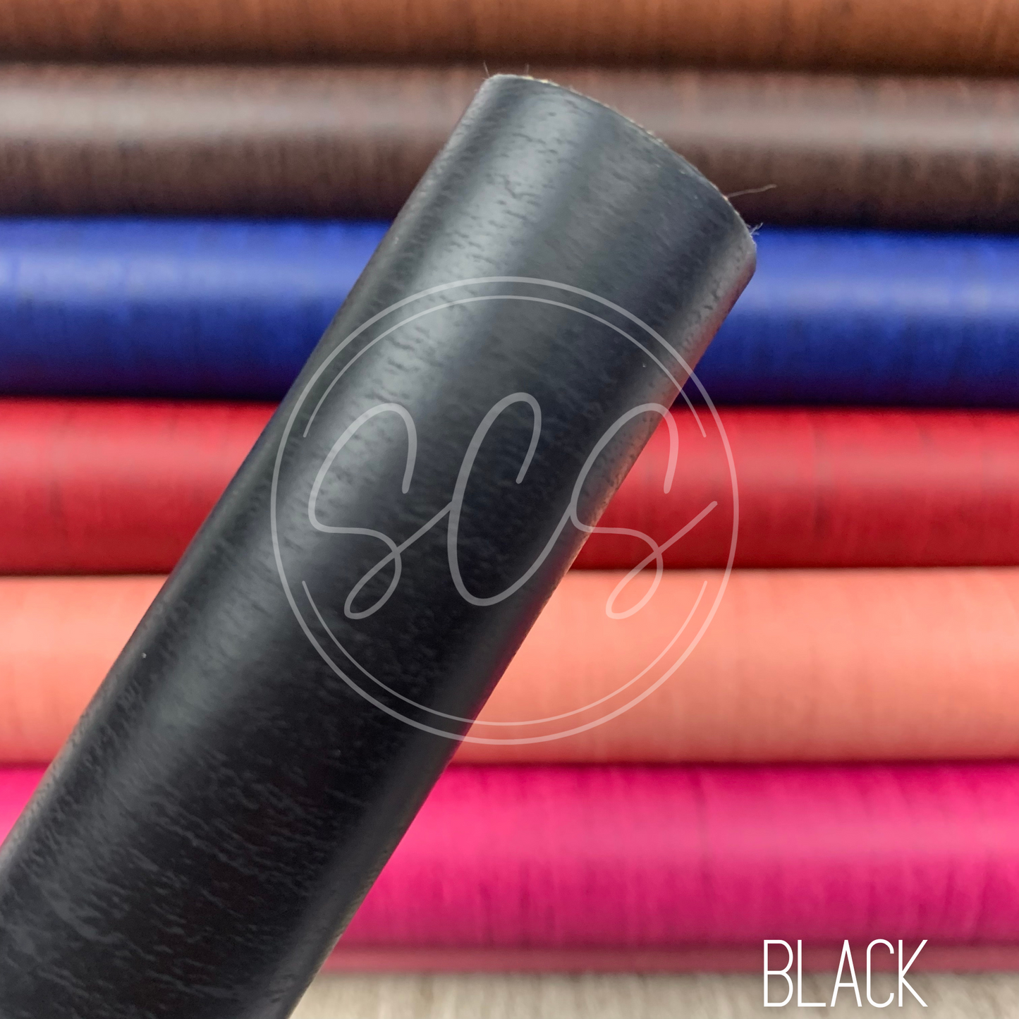 Wood Grain Smooth Faux Leather Fabric Sheets