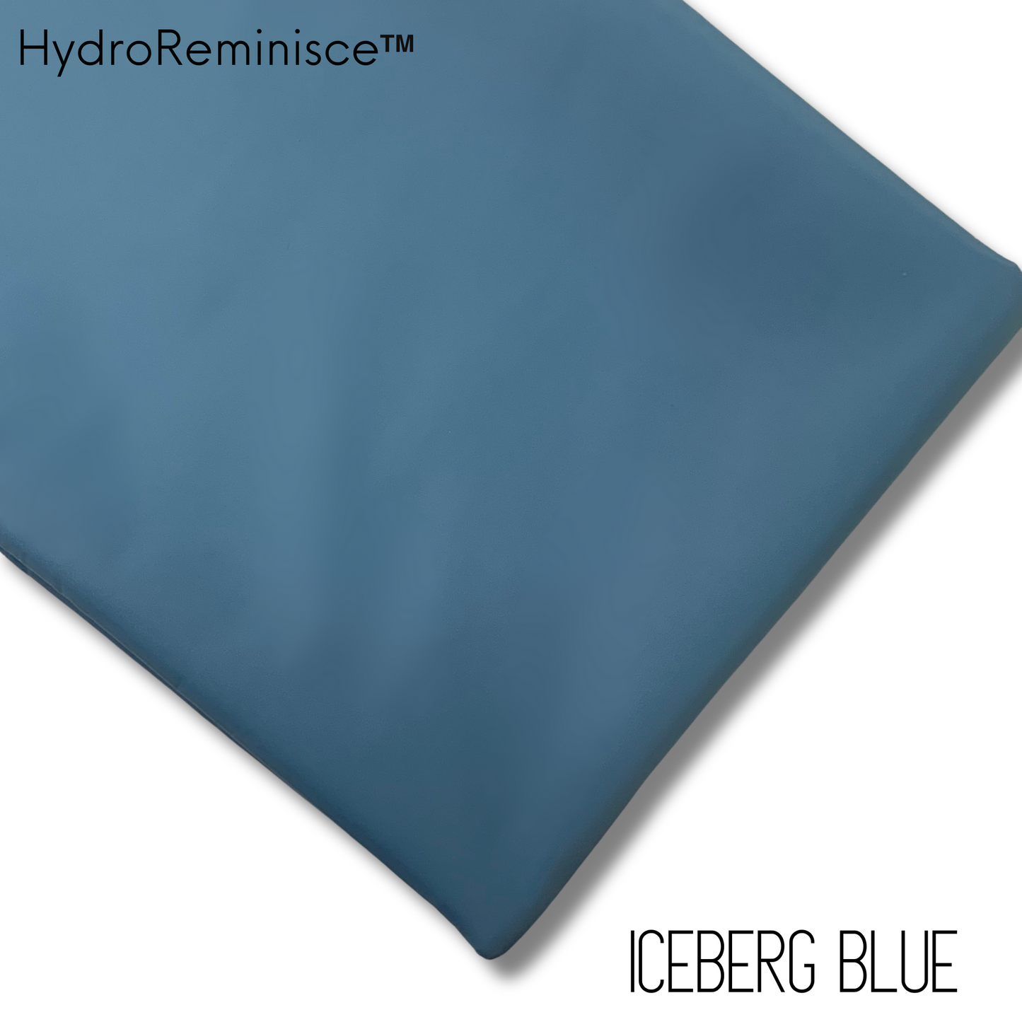ICEBERG BLUE Solid Color HydroReminisce™ Luxury Fabric