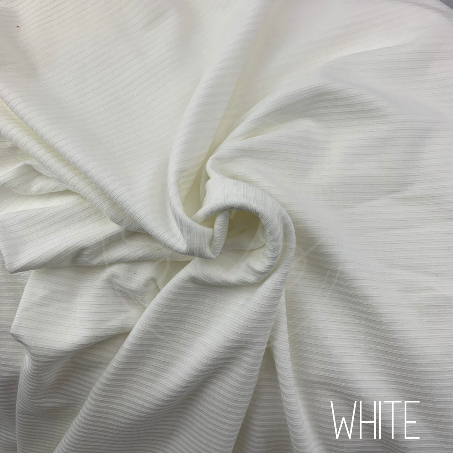 Neutral Tones Rib Knit Stretch Fabric Strip, Half and Full Yards