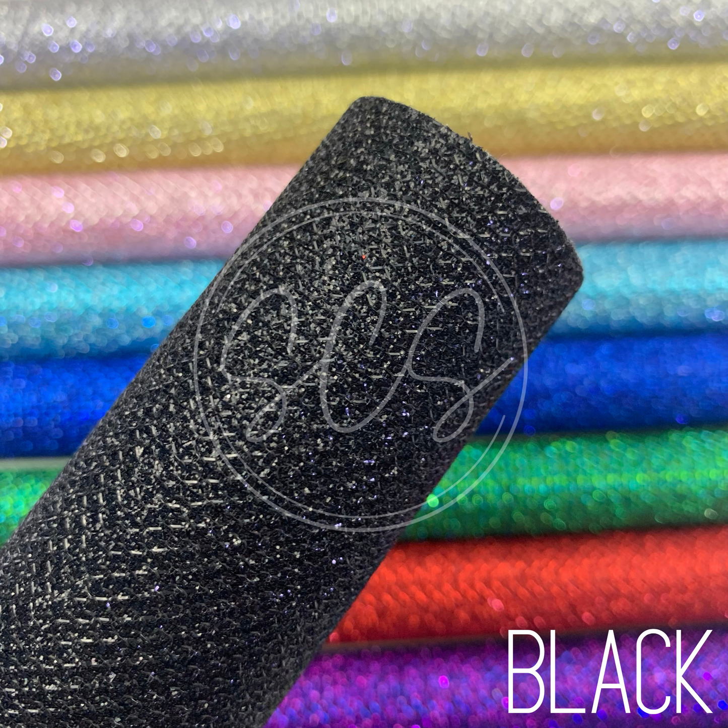 Diamond Laced Lattice Fine Glitter Canvas Faux Leather Fabric Sheets