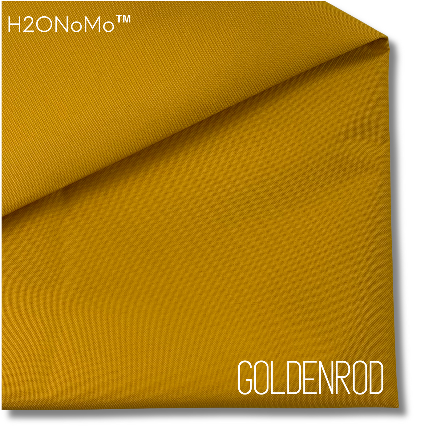 GOLDENROD Solid Color H2ONoMo™ Water Resistant Canvas
