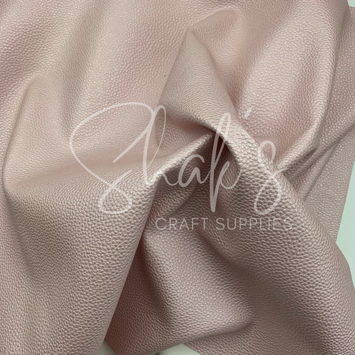 Pearlescent Pebble Litchi .85mm Faux Leather 1/3 and 1/2 Yard Rolls