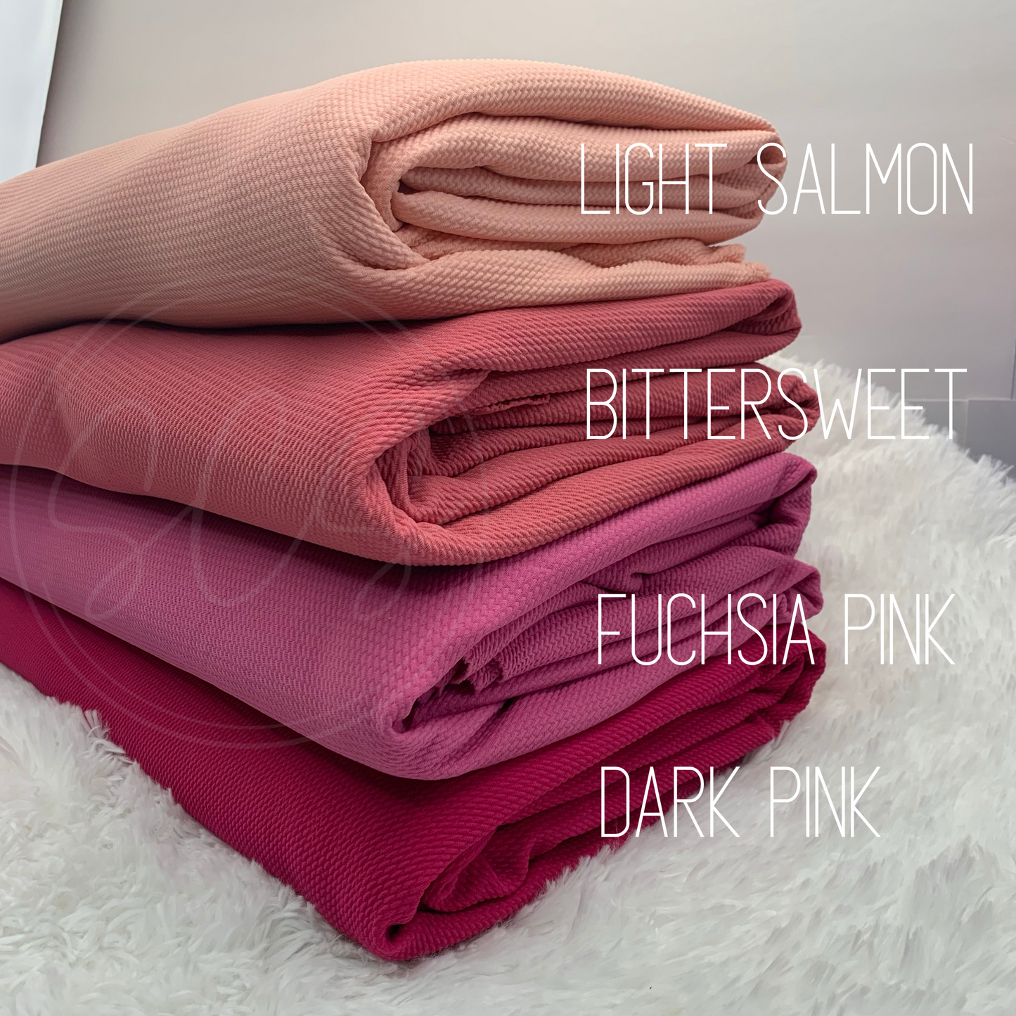Pink Tones Bullet Liverpool Fabric Strip, Half and Full Yards