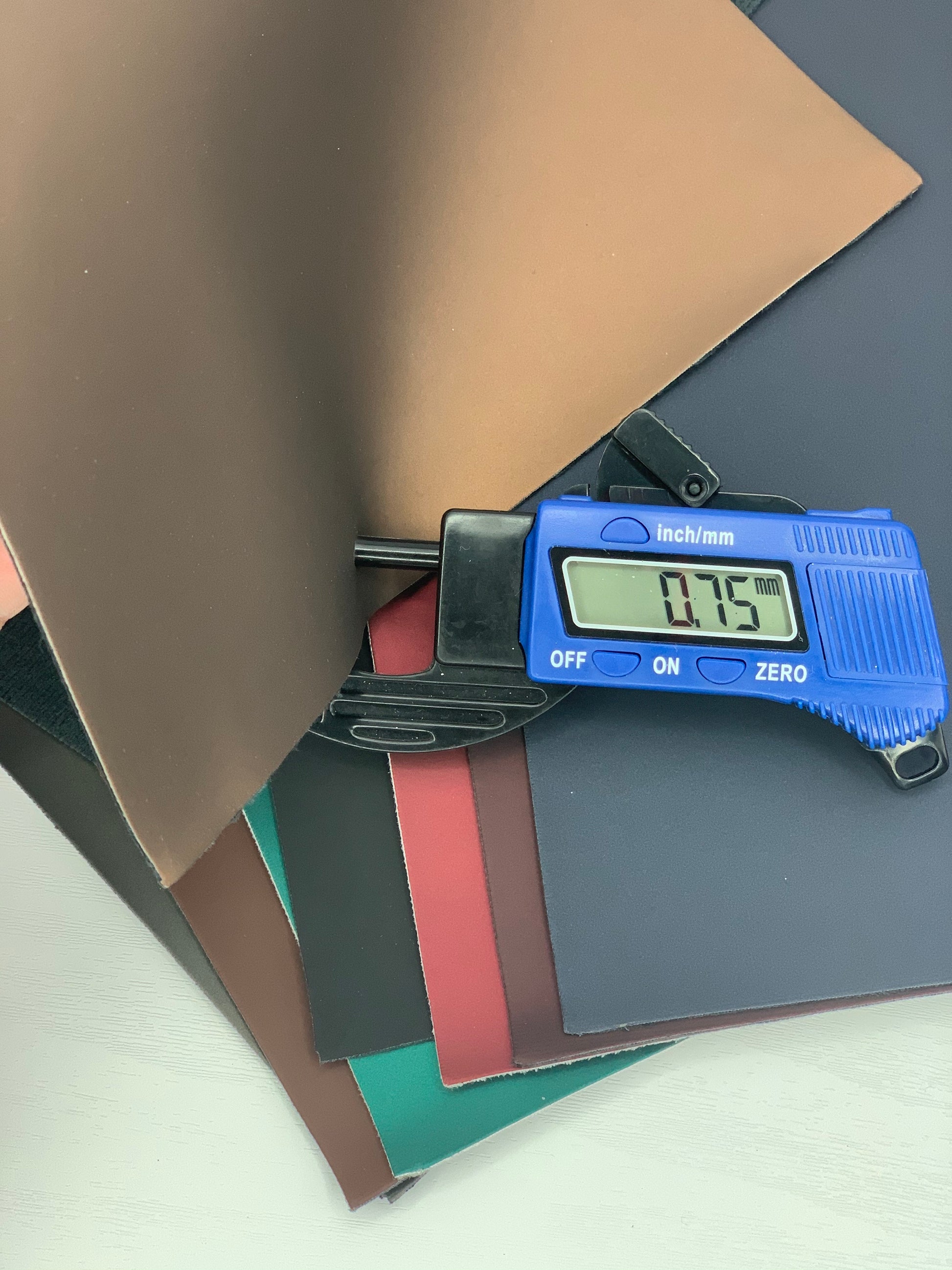 Frosted Solid Colors Smooth Faux Leather Sheet