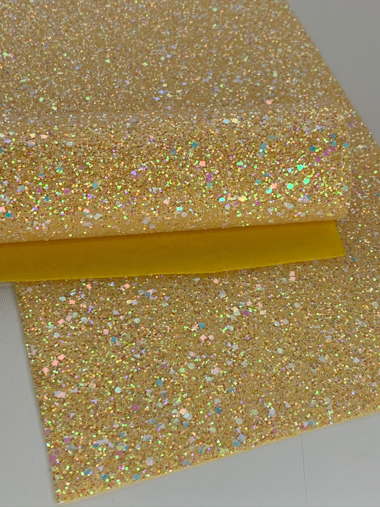 Embossed Fish Scales Smooth Glossy Faux Leather