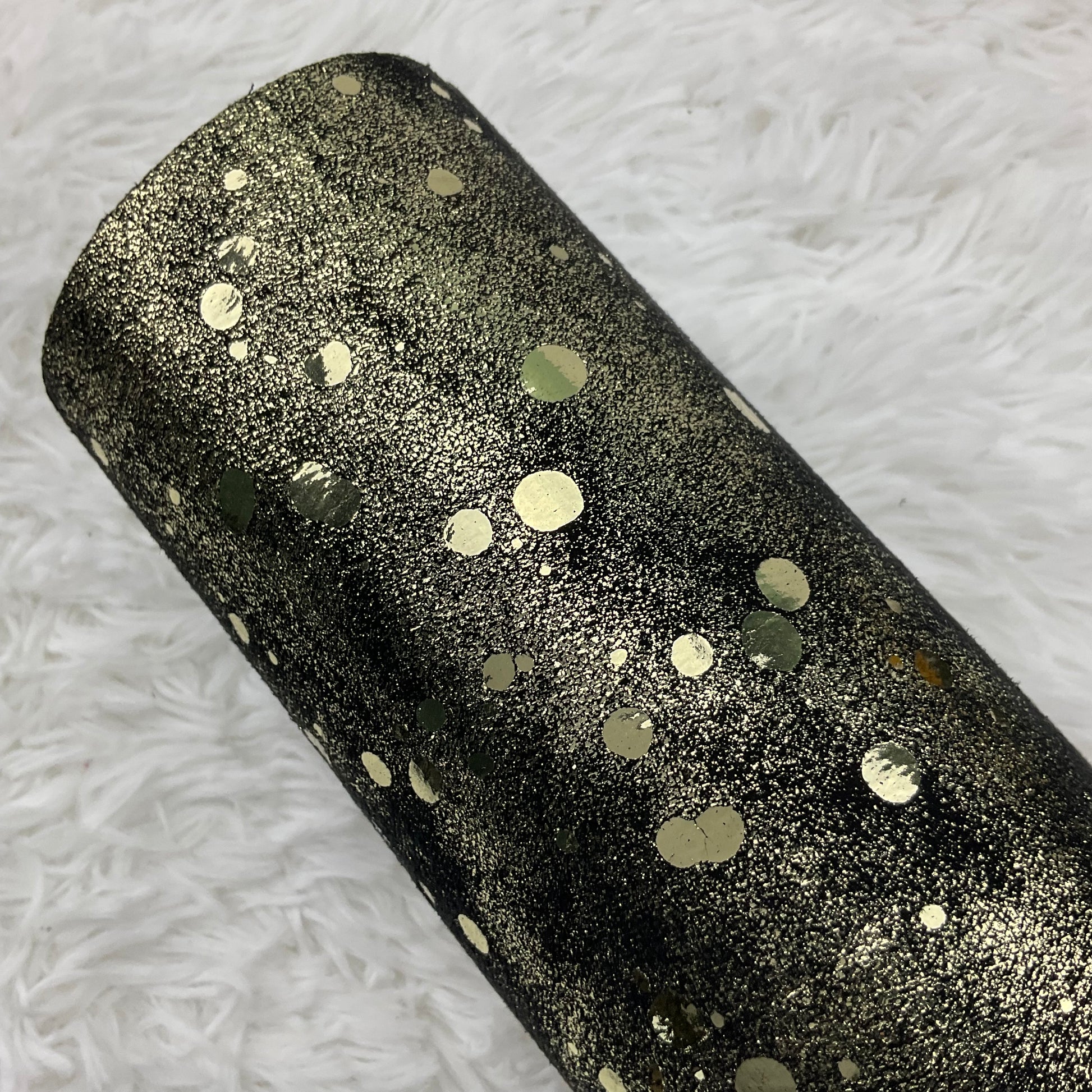 Green Metallic Point Soft Flexible Fabric with Premium Backing sheet