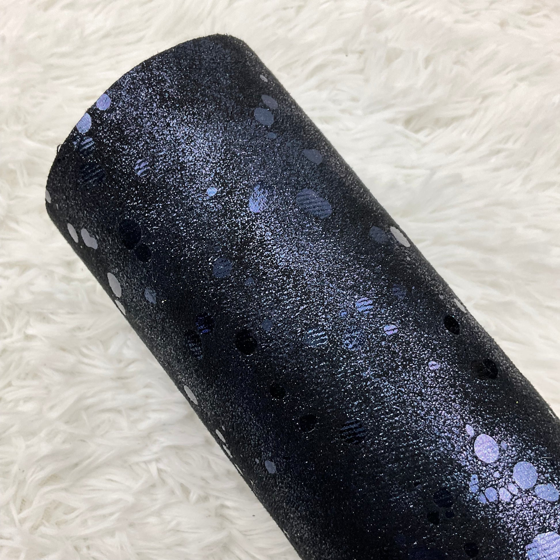 Purple Metallic Point Soft Flexible Fabric with Premium Backing sheet