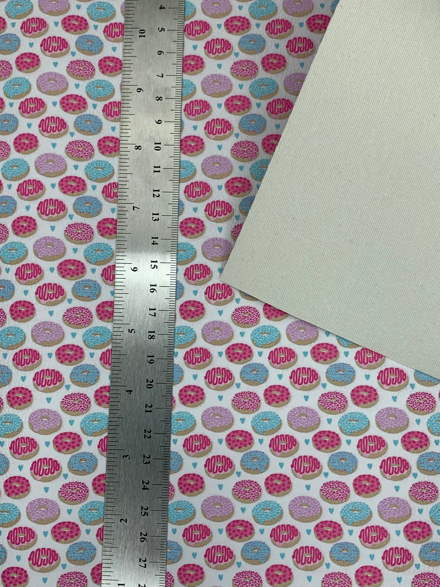 Donuts Pebble Vegan Leather Sheet