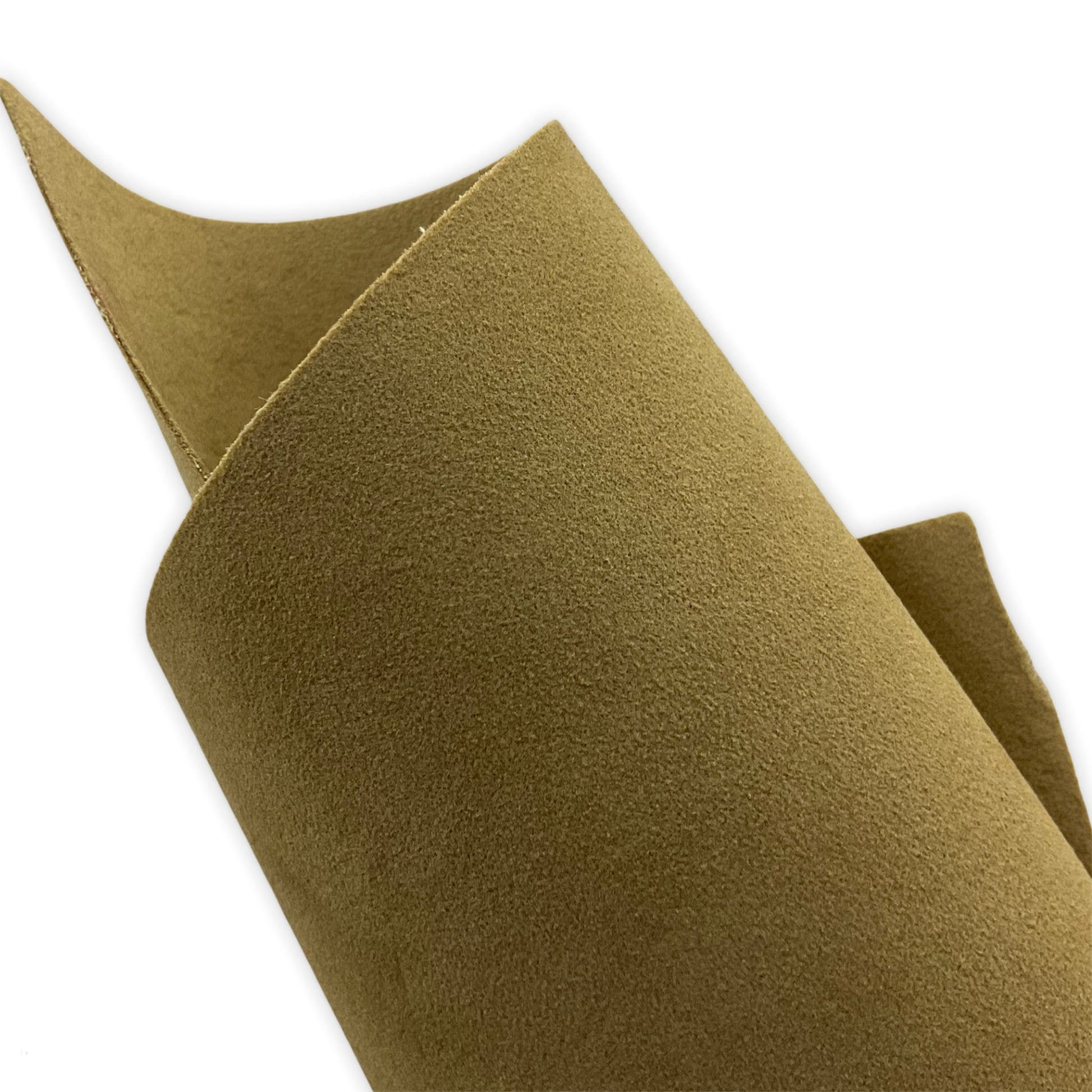 Tan Double Sided Faux Suede Fabric Sheet