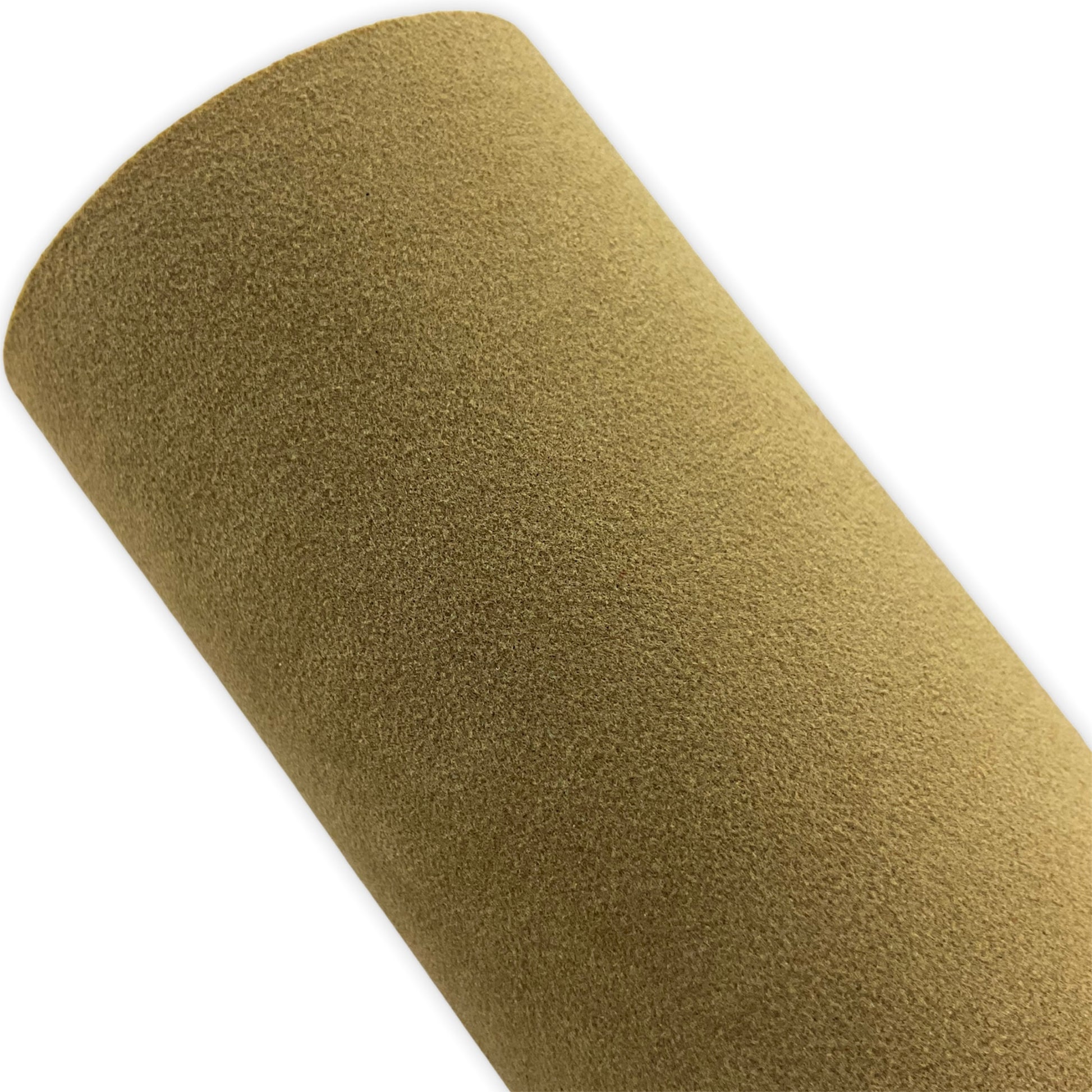 Tan Double Sided Faux Suede Fabric Sheet
