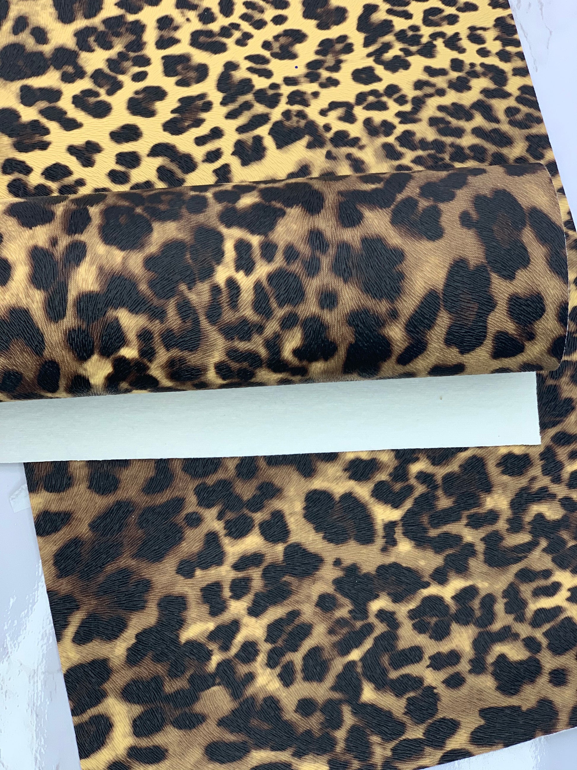 Leopard Faux Leather
