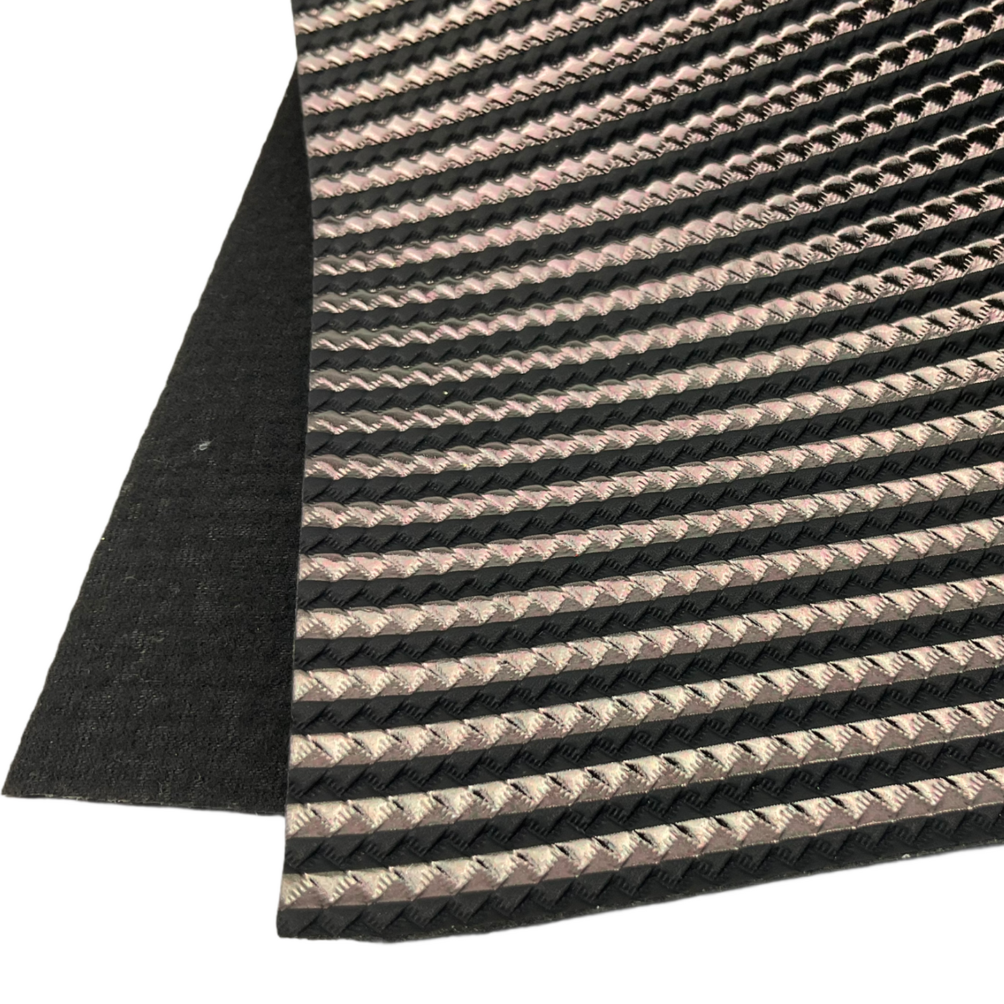 Black Gold Textured Faux Leather Sheet