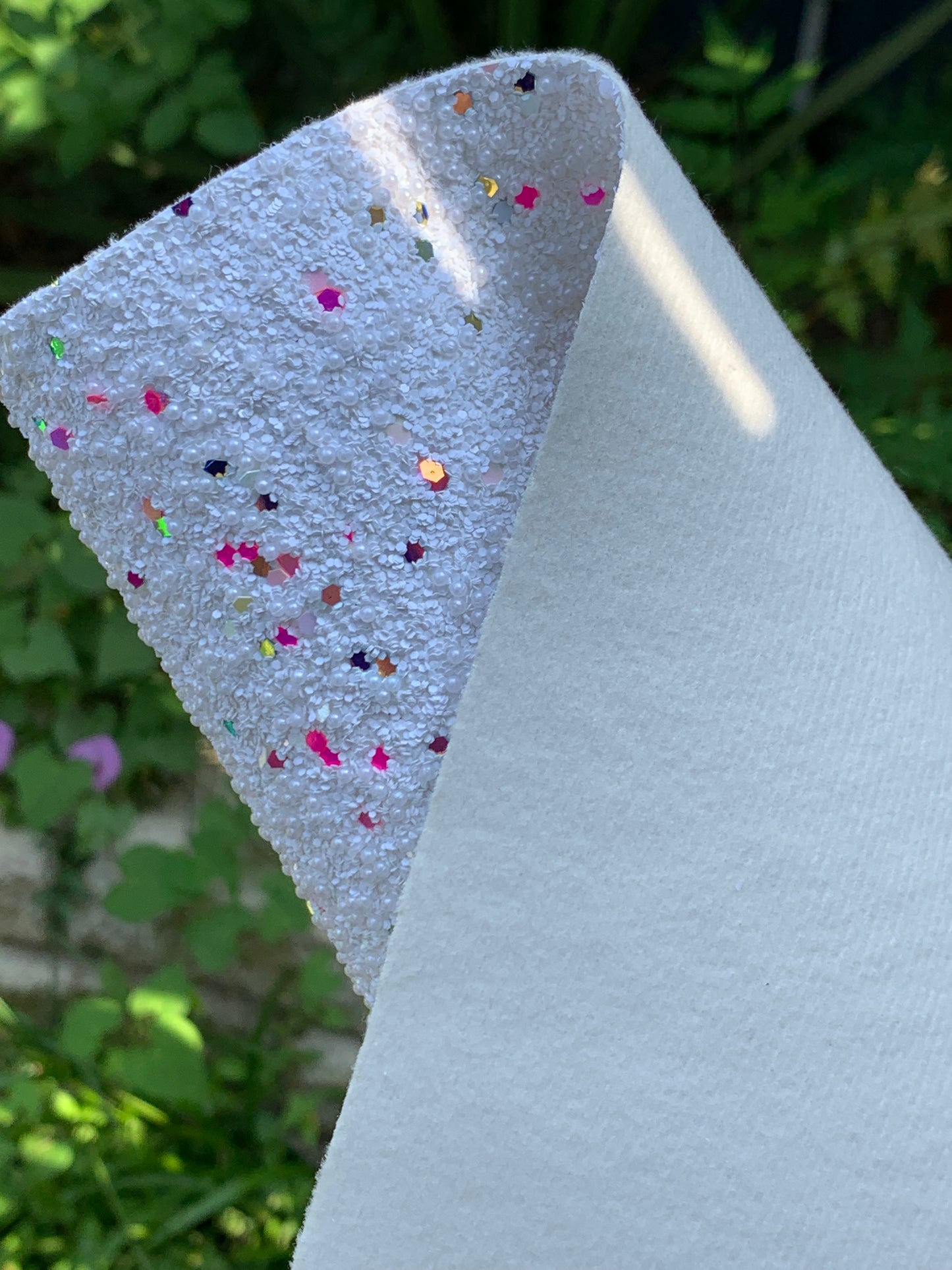 Mixed Pearls Chunky Glitter Canvas PREMIUM