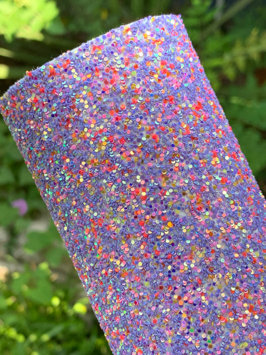 Multicolor Chunky Glitter Canvas PREMIUM
