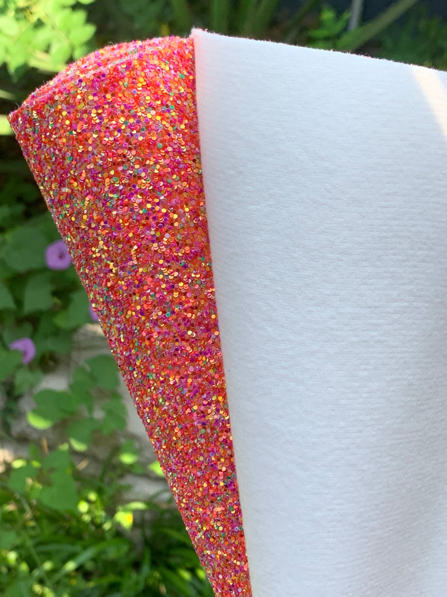 Multicolor Chunky Glitter Canvas PREMIUM