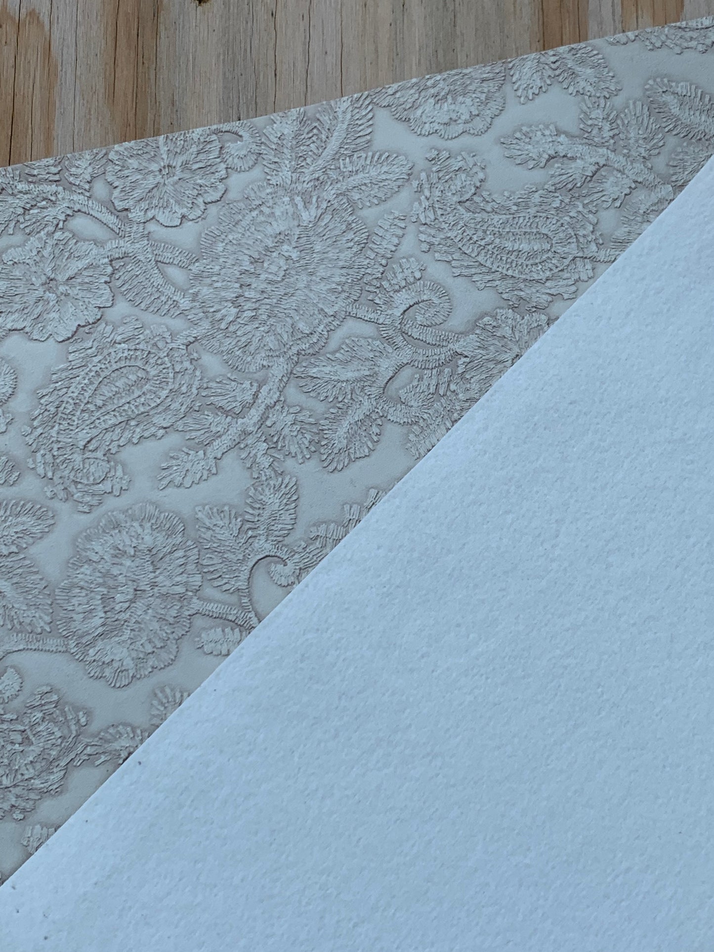 Buttery Soft Embossed Faux Leather