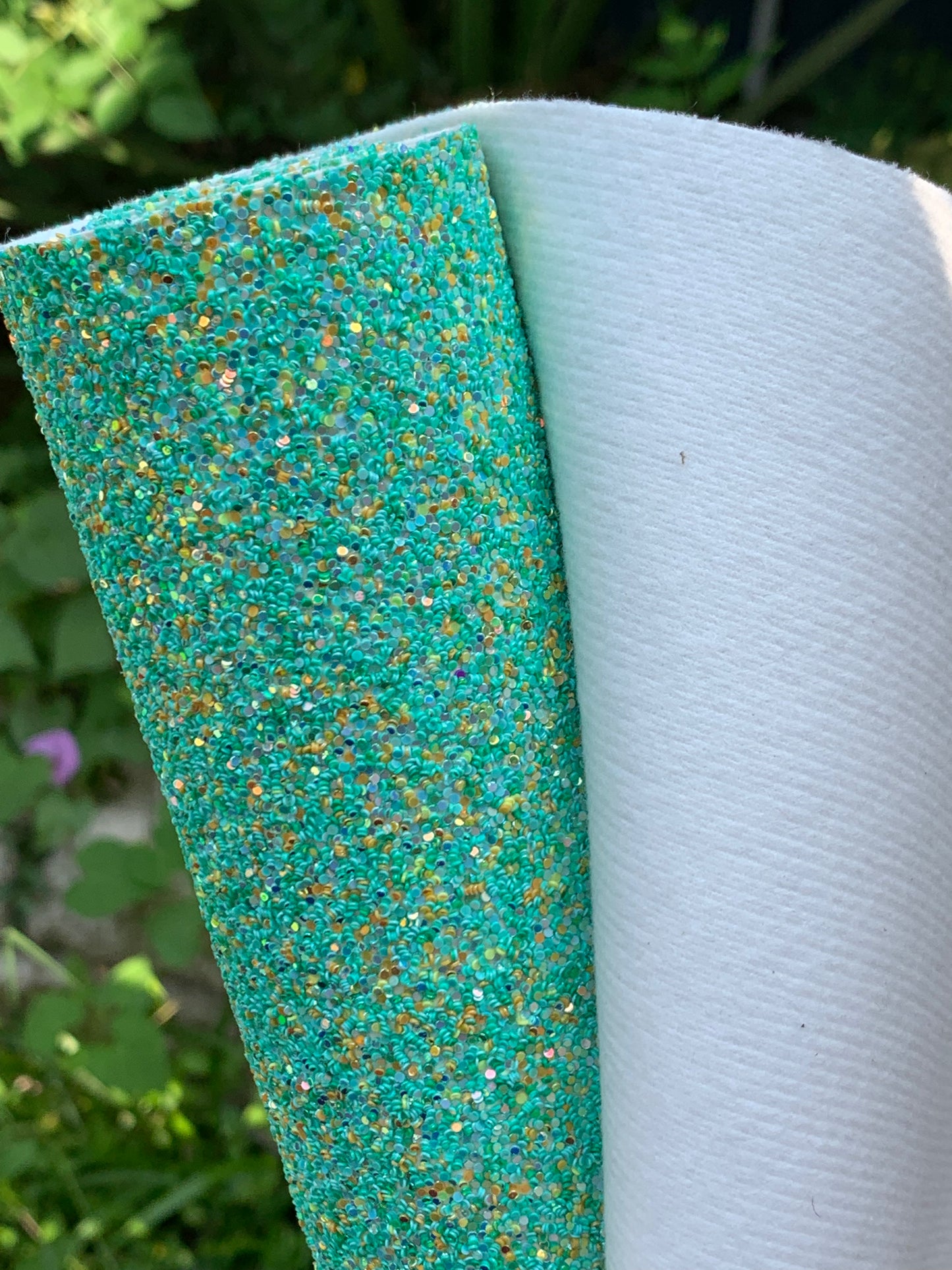 Multicolor Chunky Glitter Canvas PREMIUM