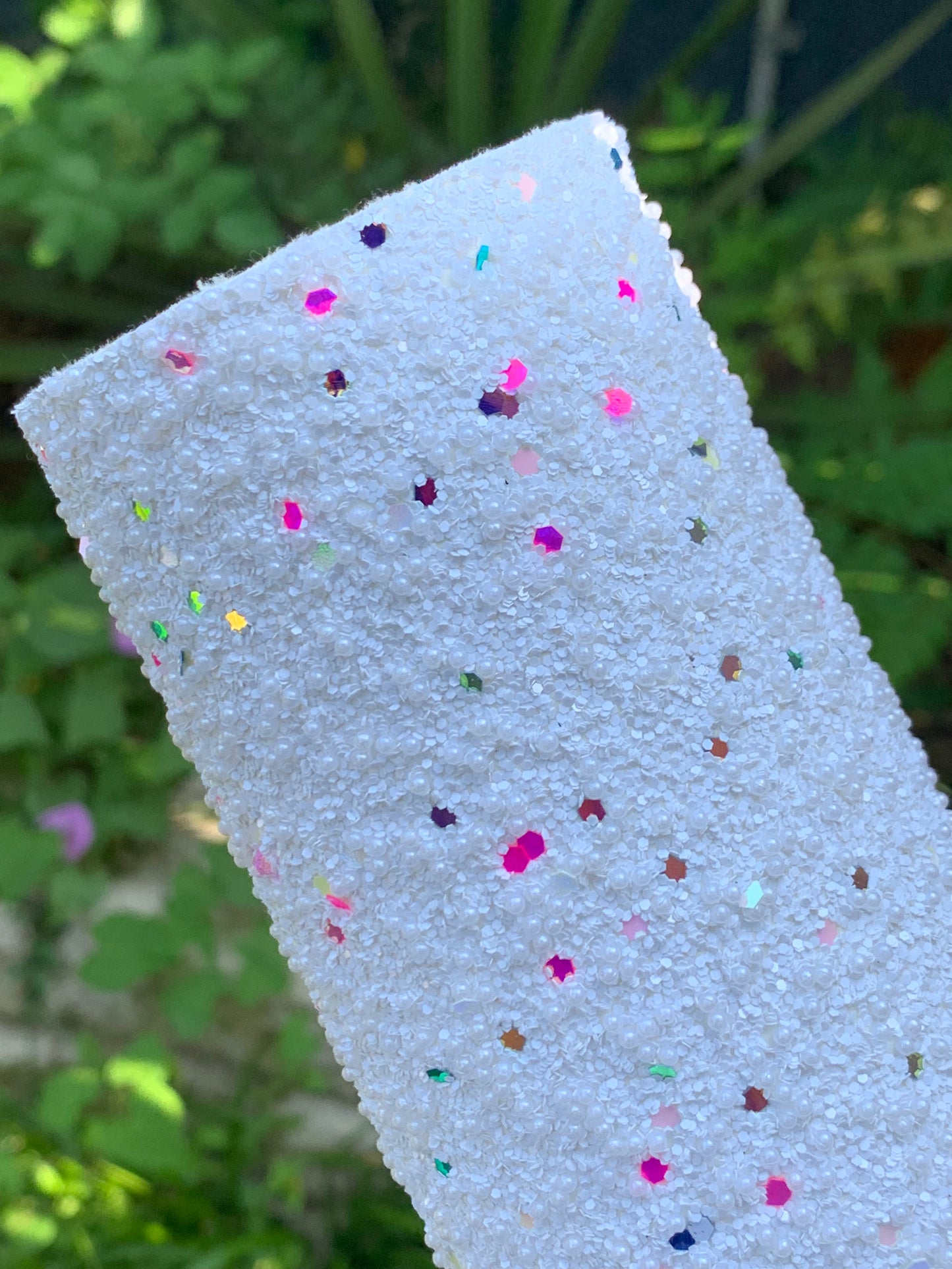 Mixed Pearls Chunky Glitter Canvas PREMIUM