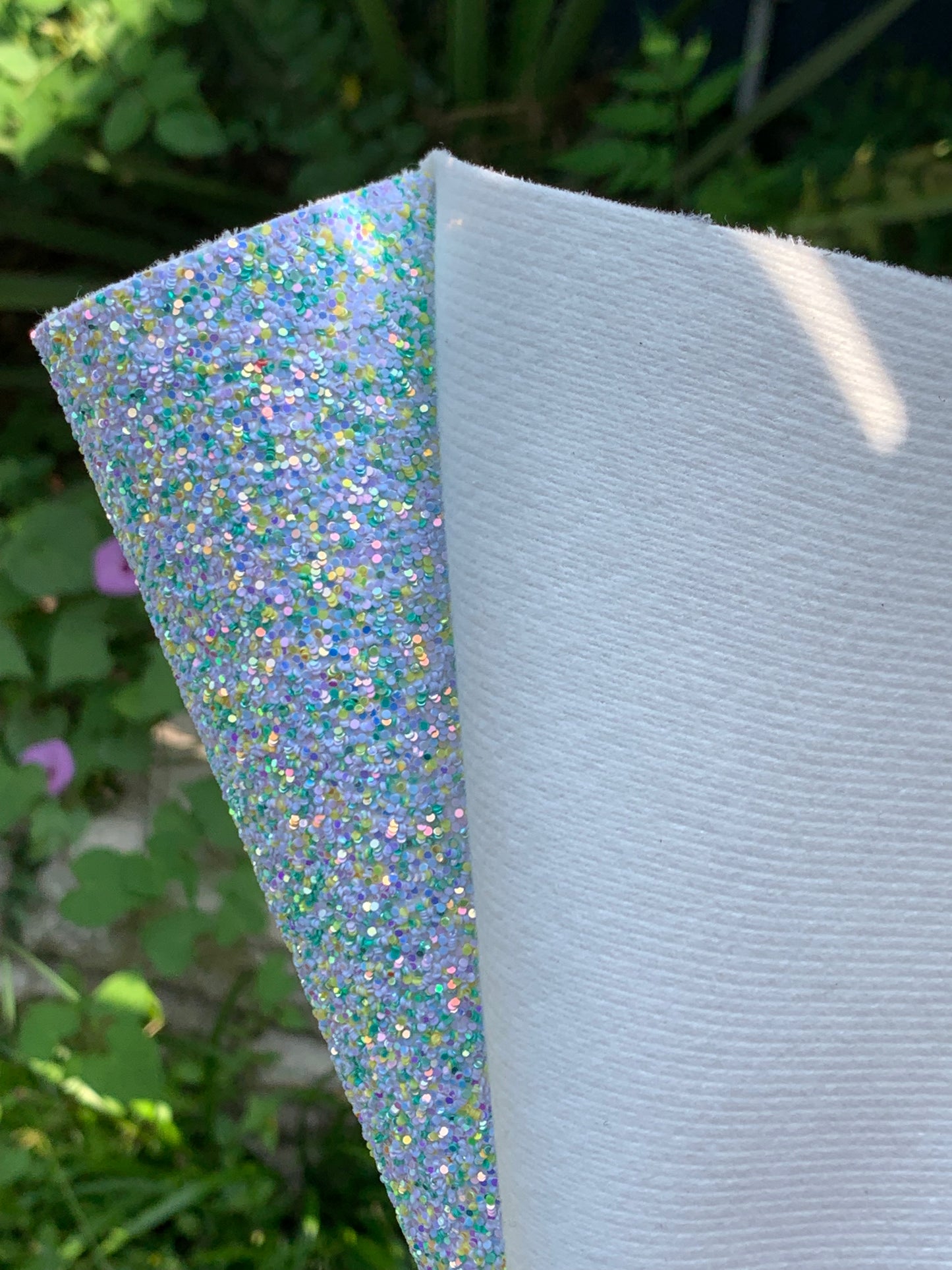 Multicolor Chunky Glitter Canvas PREMIUM