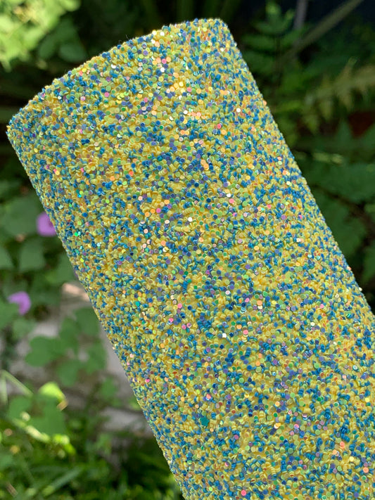 Multicolor Chunky Glitter Canvas PREMIUM