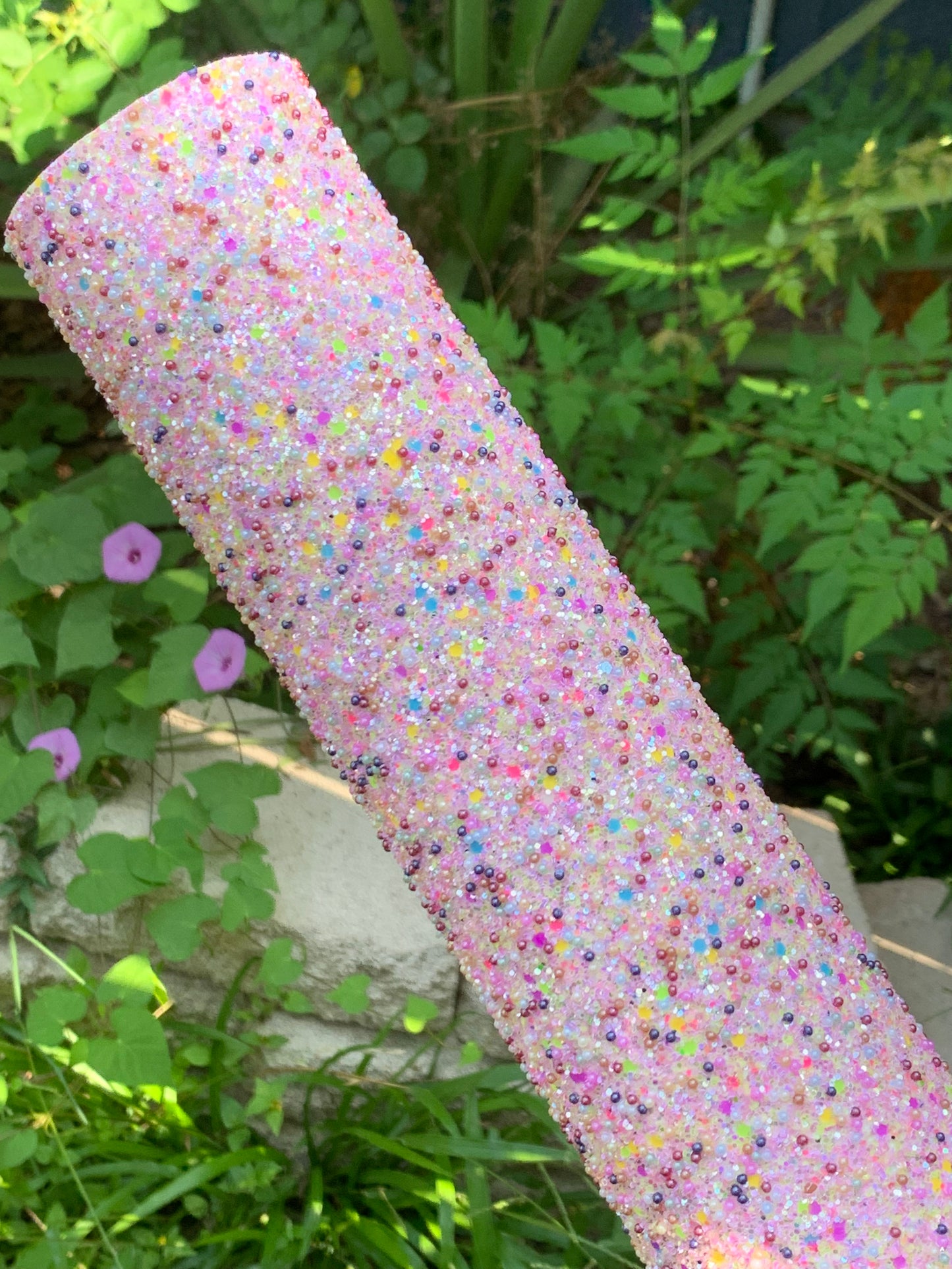 Mixed Pearls Chunky Glitter Canvas PREMIUM