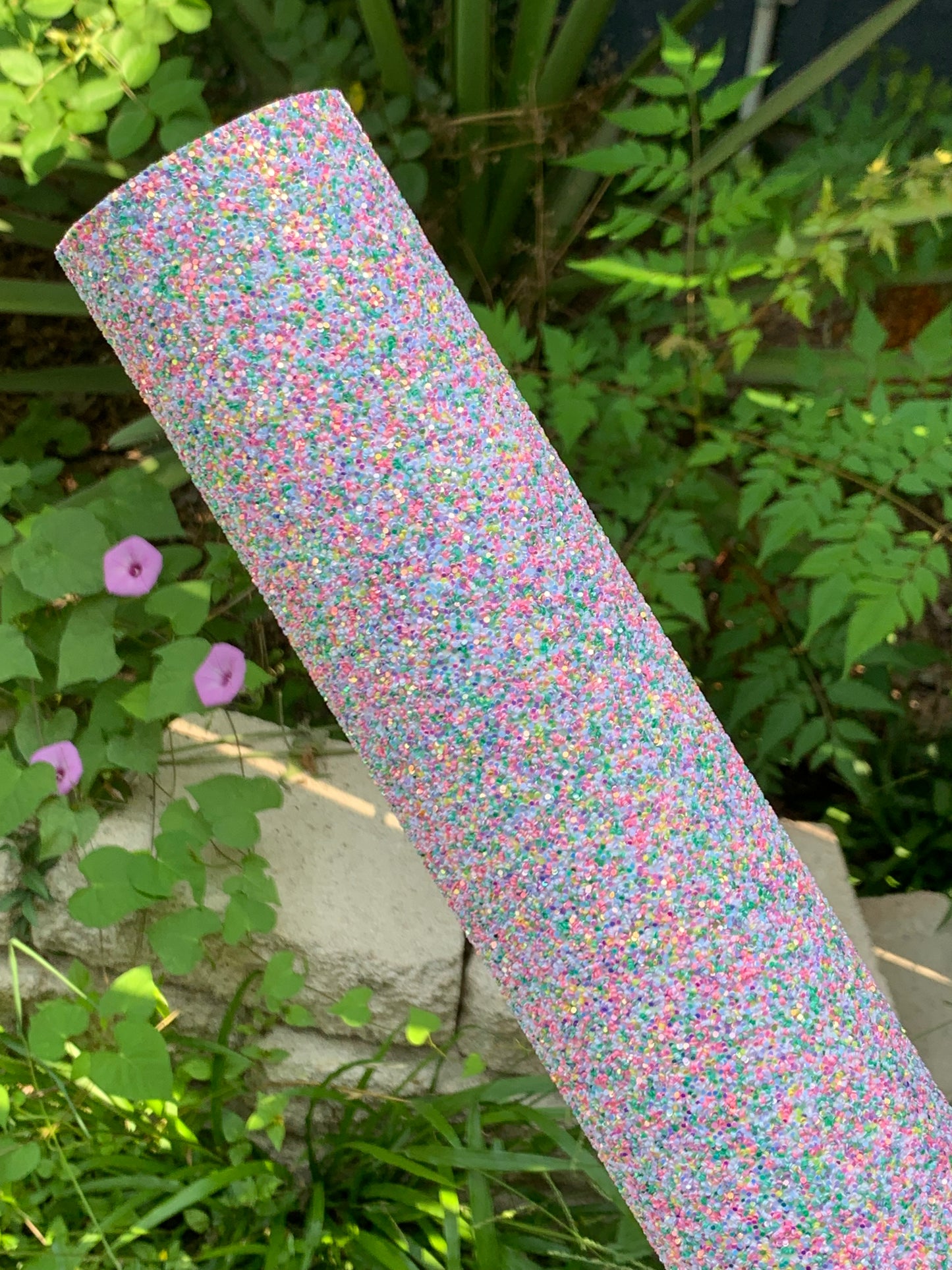 Multicolor Chunky Glitter Canvas PREMIUM