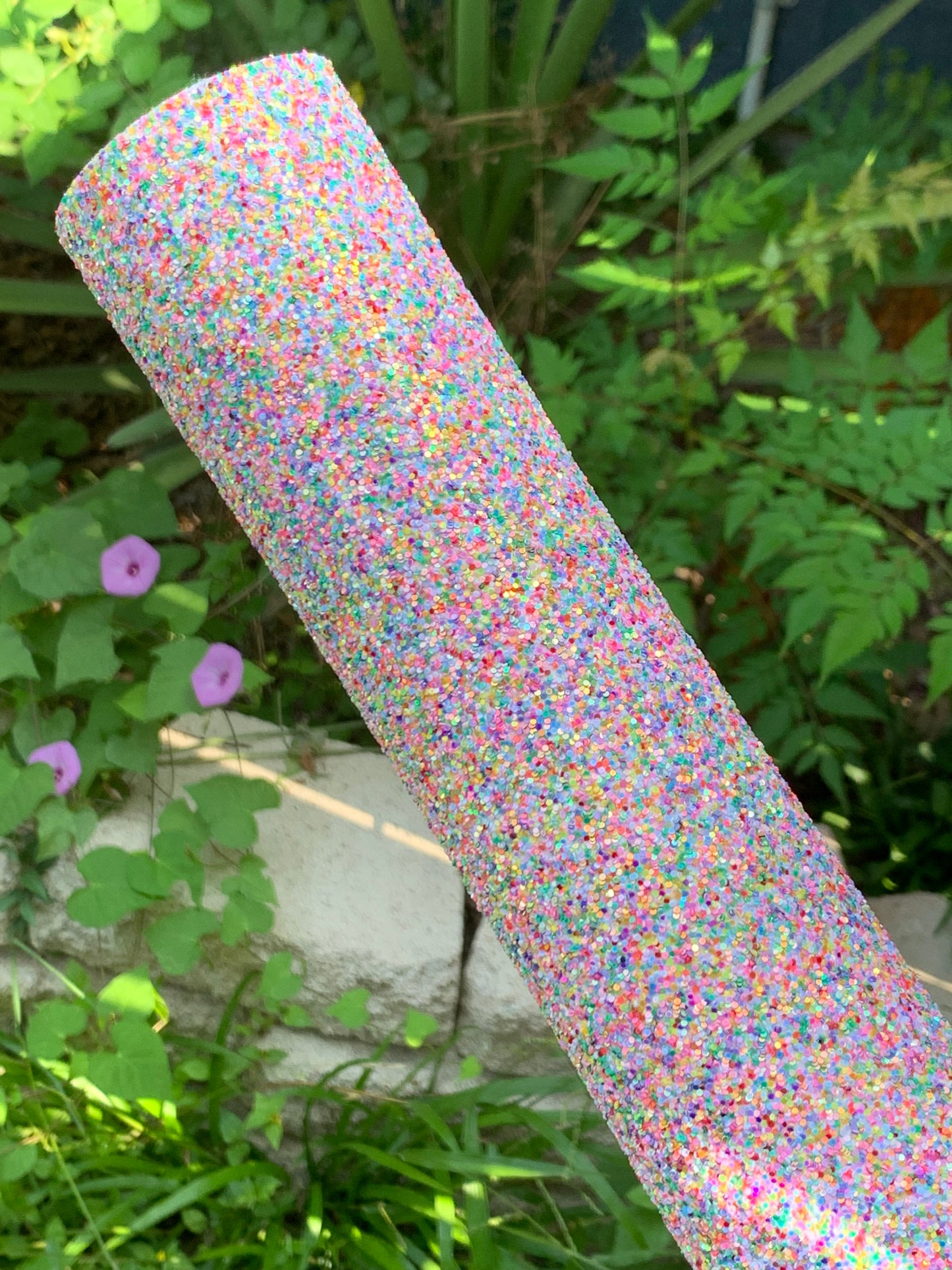 Multicolor Chunky Glitter Canvas PREMIUM