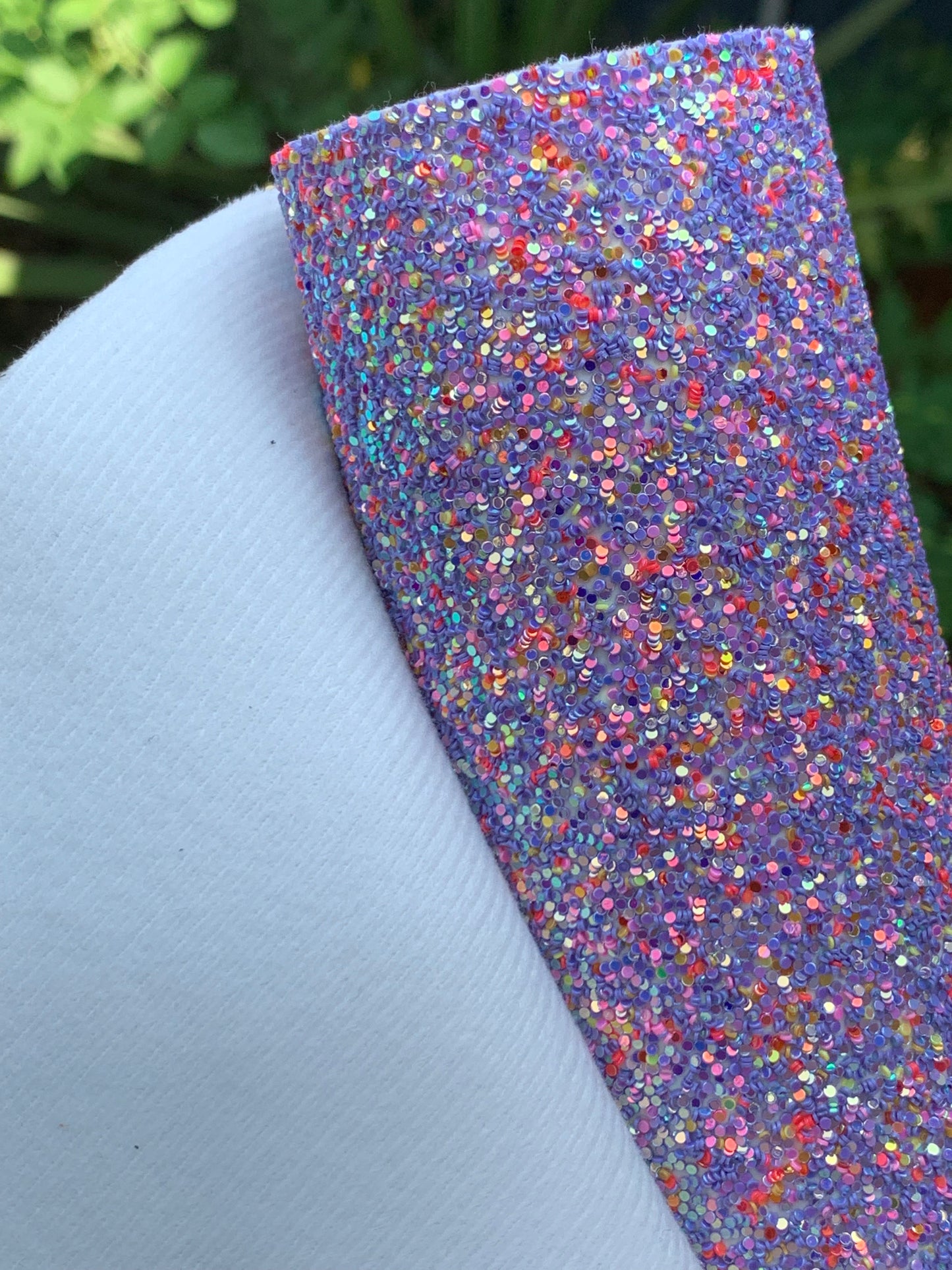 Multicolor Chunky Glitter Canvas PREMIUM