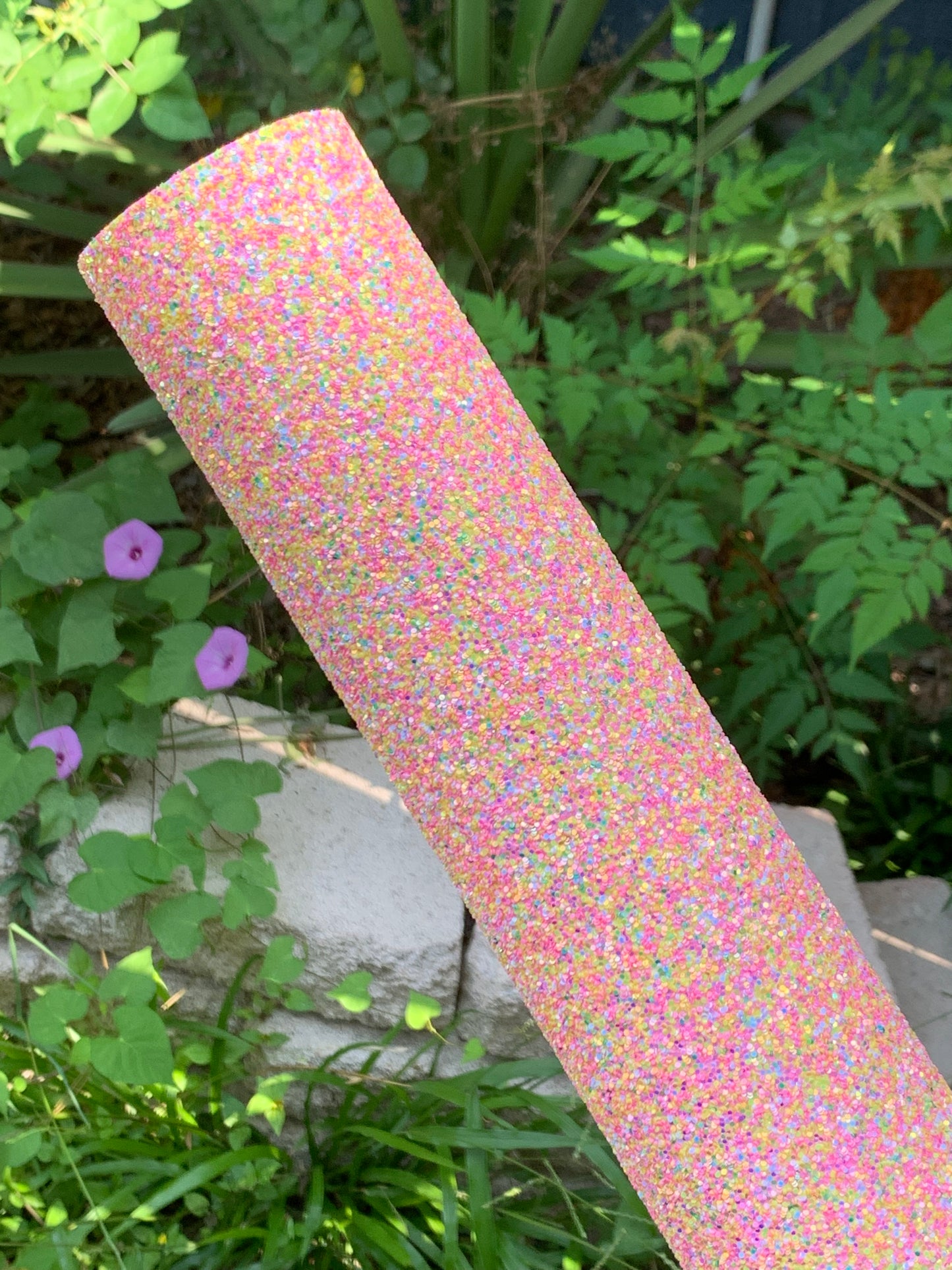 Multicolor Chunky Glitter Canvas PREMIUM
