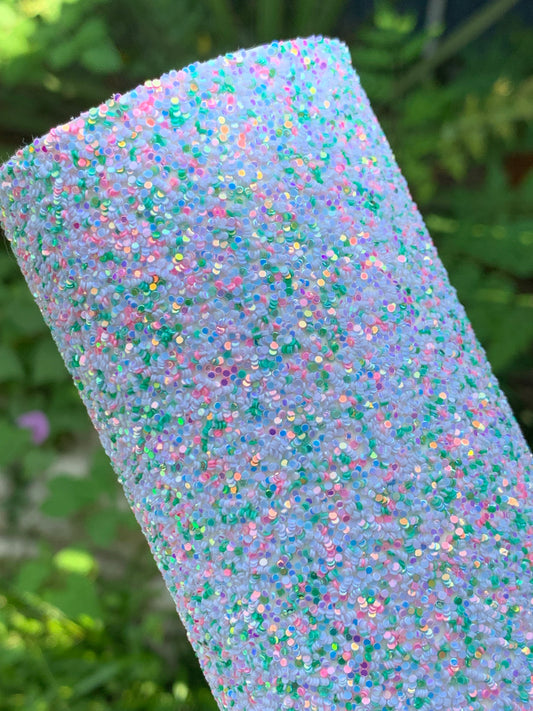 Multicolor Chunky Glitter Canvas PREMIUM