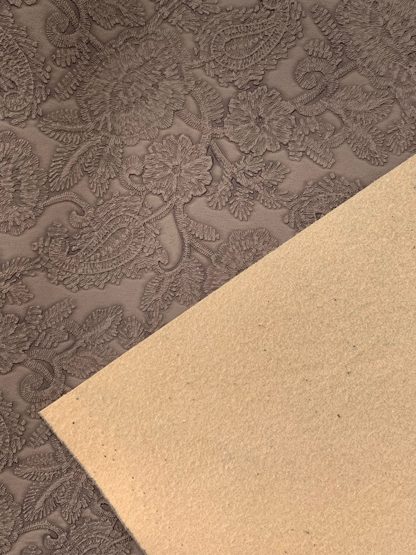 Buttery Soft Embossed Faux Leather