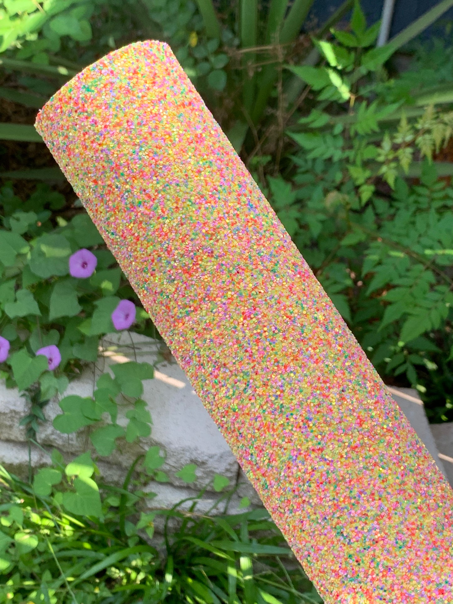 Multicolor Chunky Glitter Canvas PREMIUM