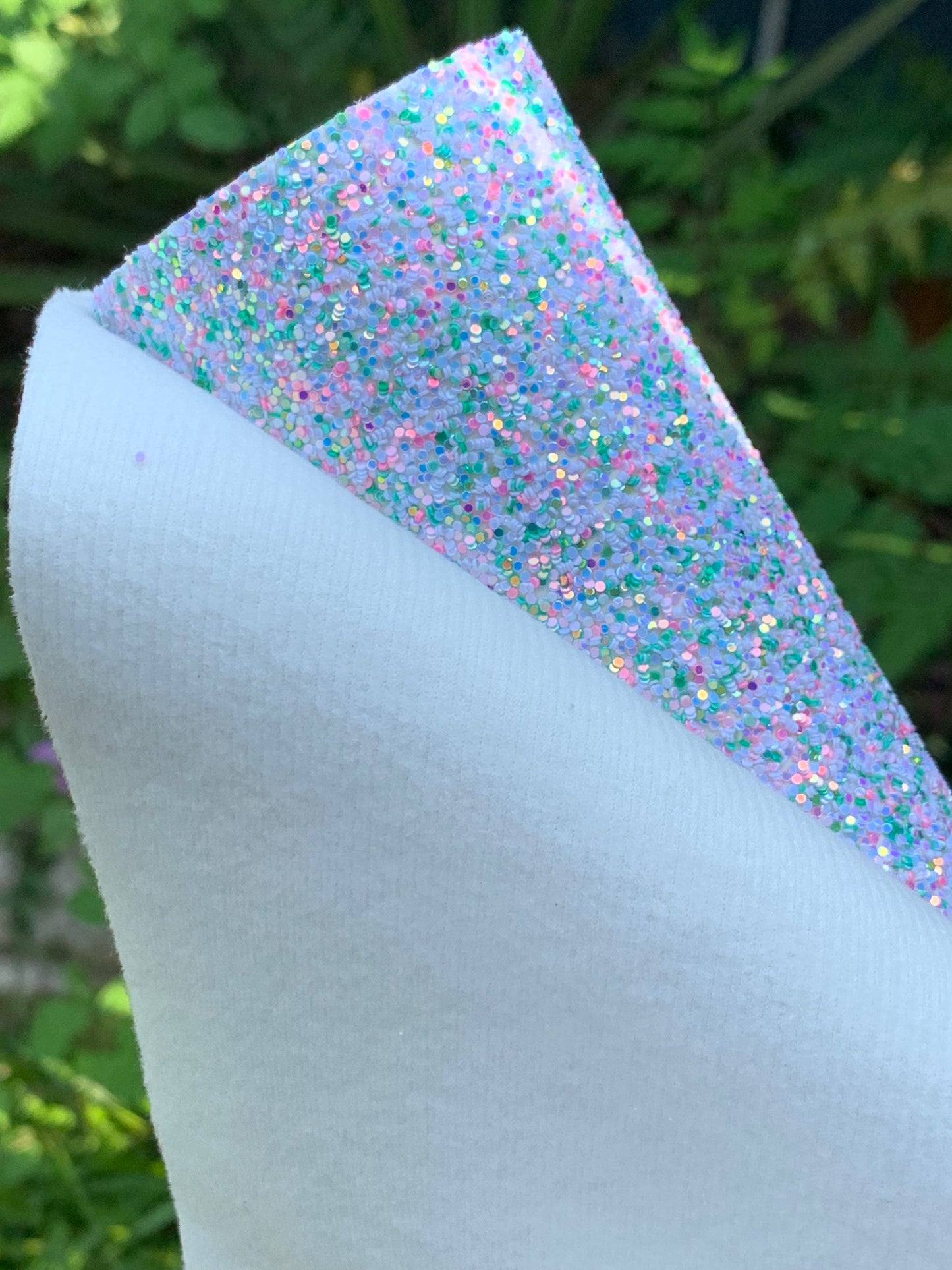 Multicolor Chunky Glitter Canvas PREMIUM