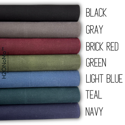 H2ONoMo™ Waxed 12oz Cotton Canvas - half and full yards