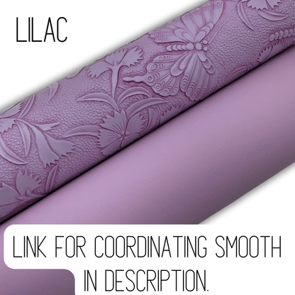 Garden of Wings Embossed Faux Leather