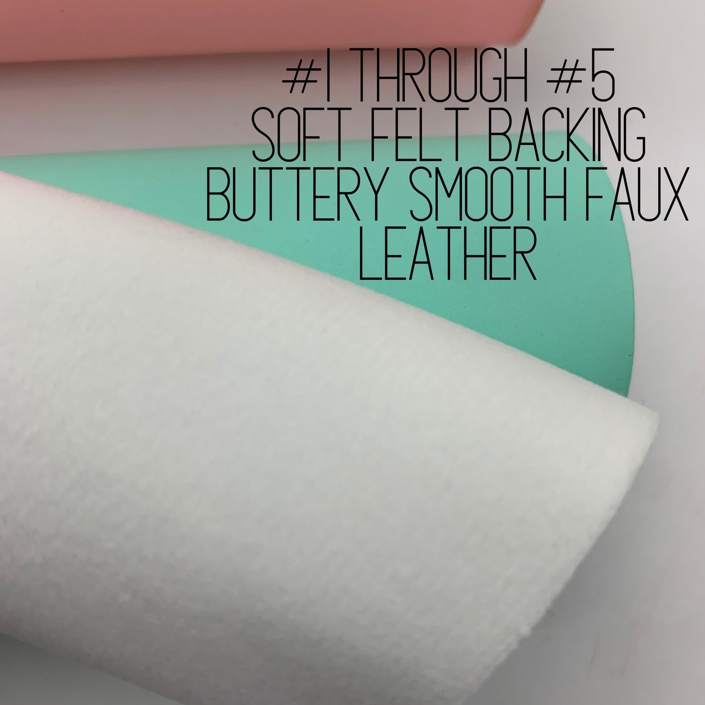GLOW IN THE DARK Smooth Faux Leather
