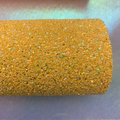 CANDY SHOP Super Chunky Glitter Faux Leather