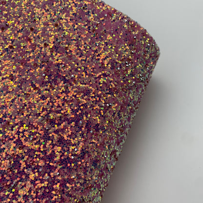 RAZZLE DAZZLE Chunky Glitter with Rhinestones Faux Leather