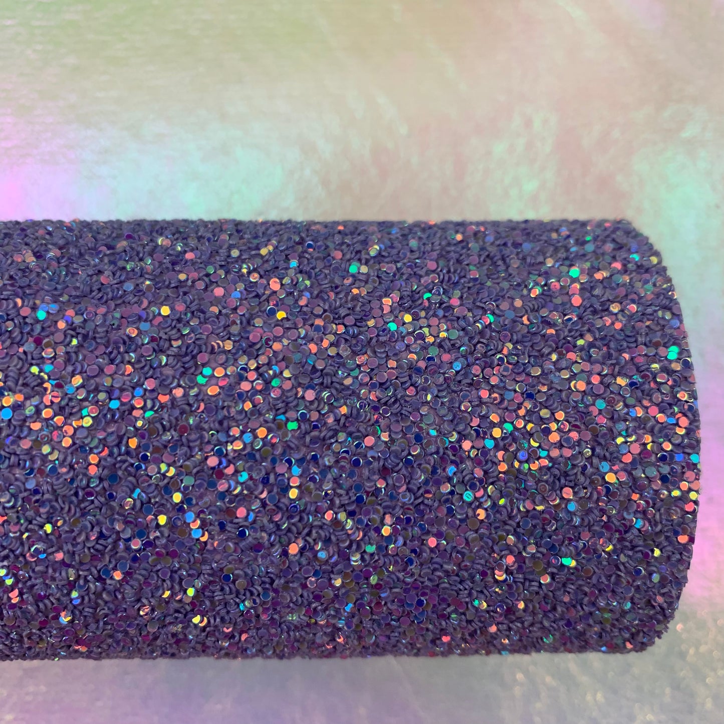CANDY SHOP Super Chunky Glitter Faux Leather