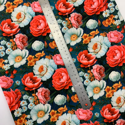Dolce Floral Print HydroReminisce™ Waterproof Luxury Fabric