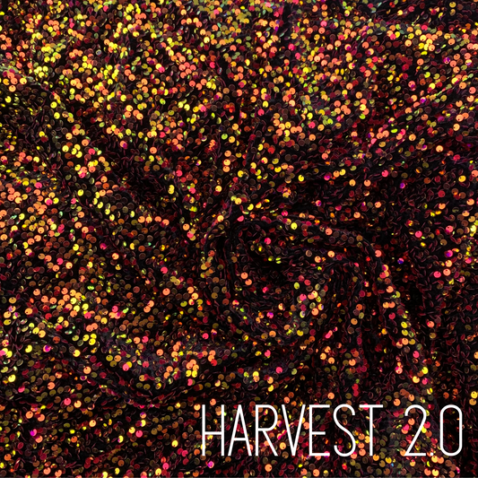 Harvest 2.0 Sequin Velvet Four Way Stretch Fabric