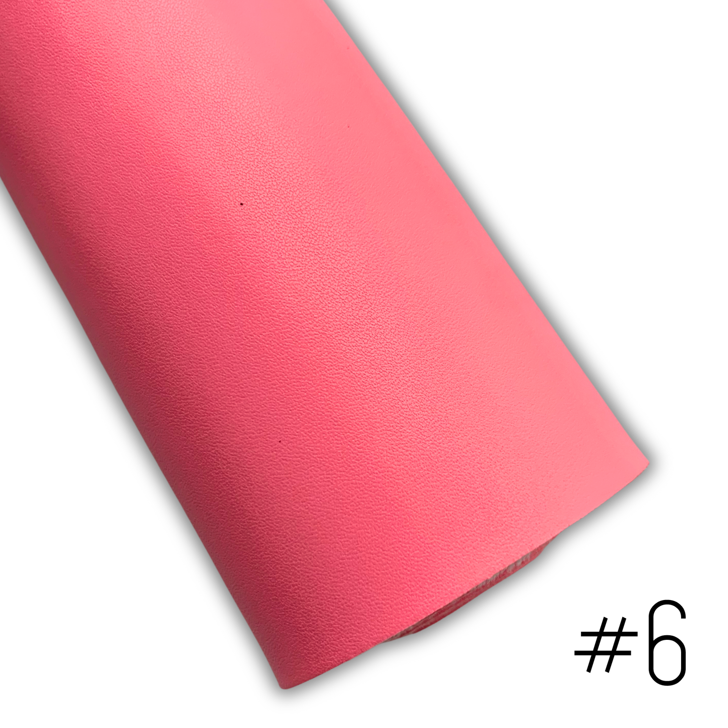 NEON LUSH Smooth Faux Leather with Soft Felt Backing