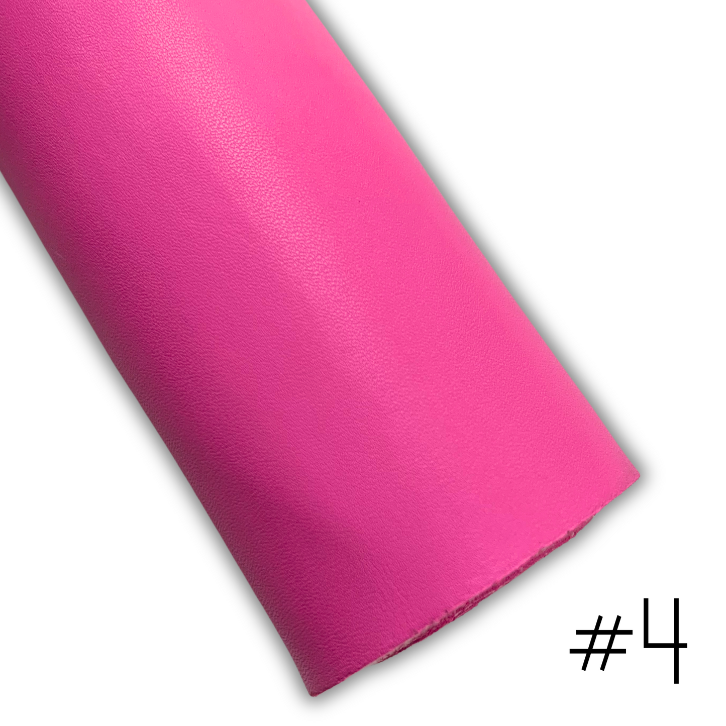 NEON LUSH Smooth Faux Leather with Soft Felt Backing