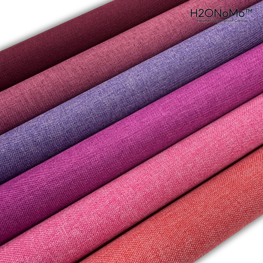 NEW COLORS! H2ONoMo™ Heather Waterproof Canvas 1/2 Yard Rolls